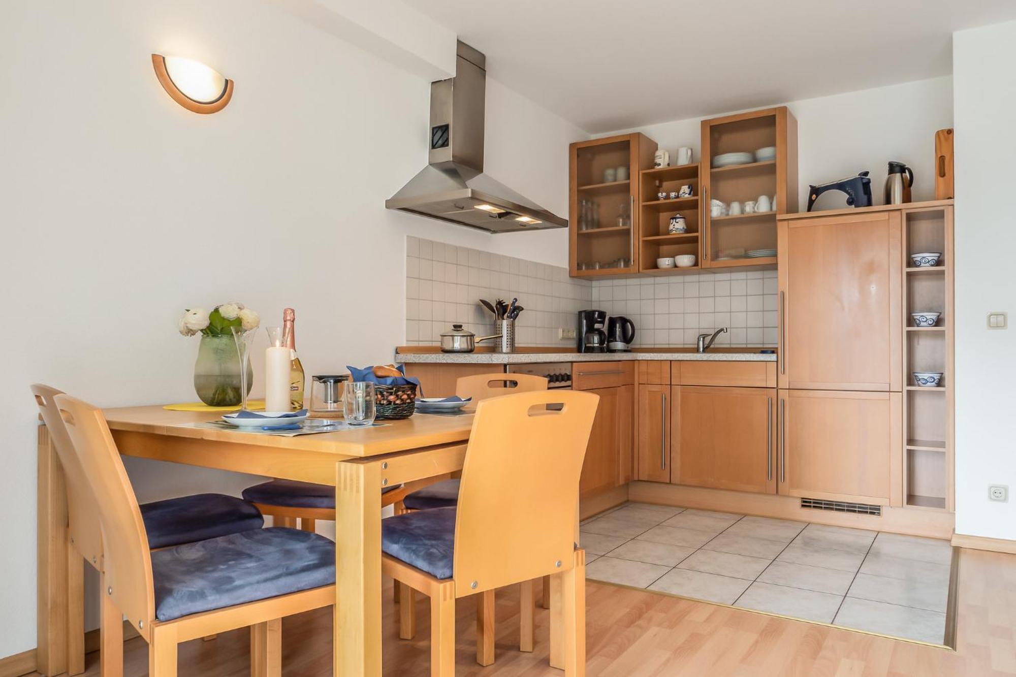 青斯特Birkenstrasse 6 Haus I Whg 2公寓 外观 照片