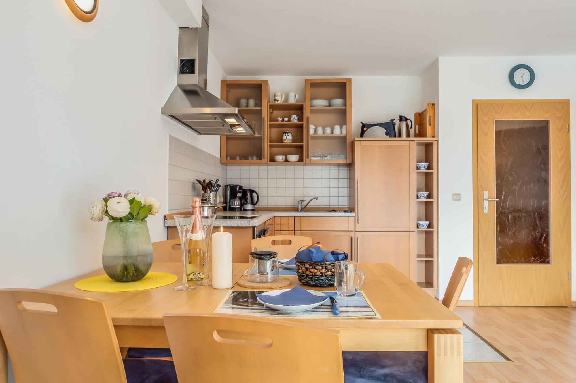 青斯特Birkenstrasse 6 Haus I Whg 2公寓 外观 照片